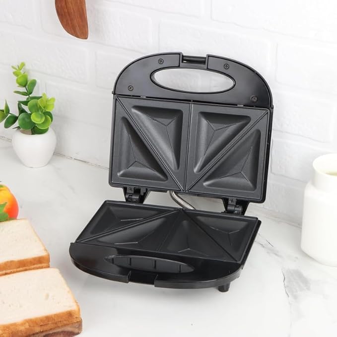 MILTON Express 800W 2 Slice Sandwich Maker | Hot Sandwiches In Minutes