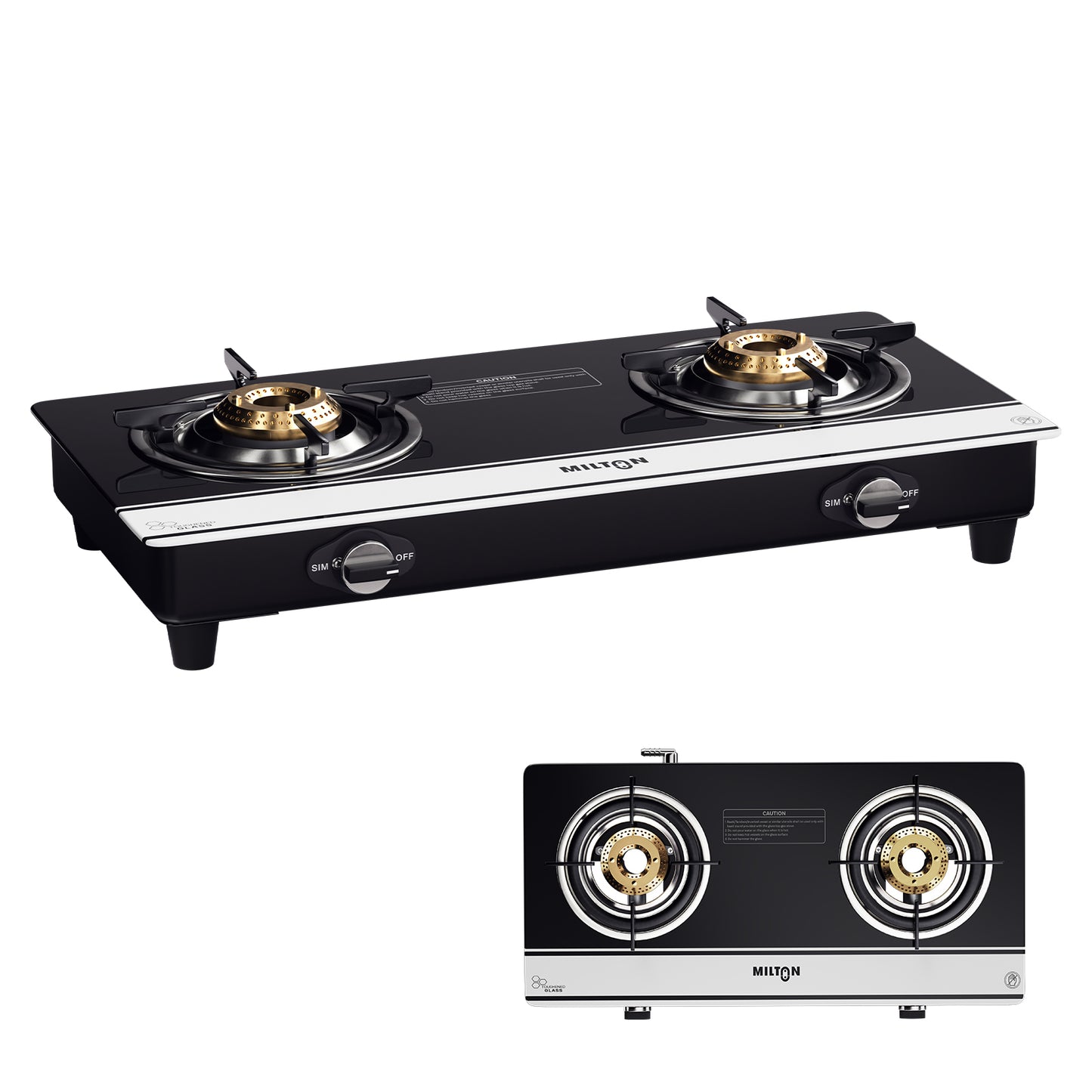 Milton Ignis Pro 2 Burners Auto Ignition Gas Stove