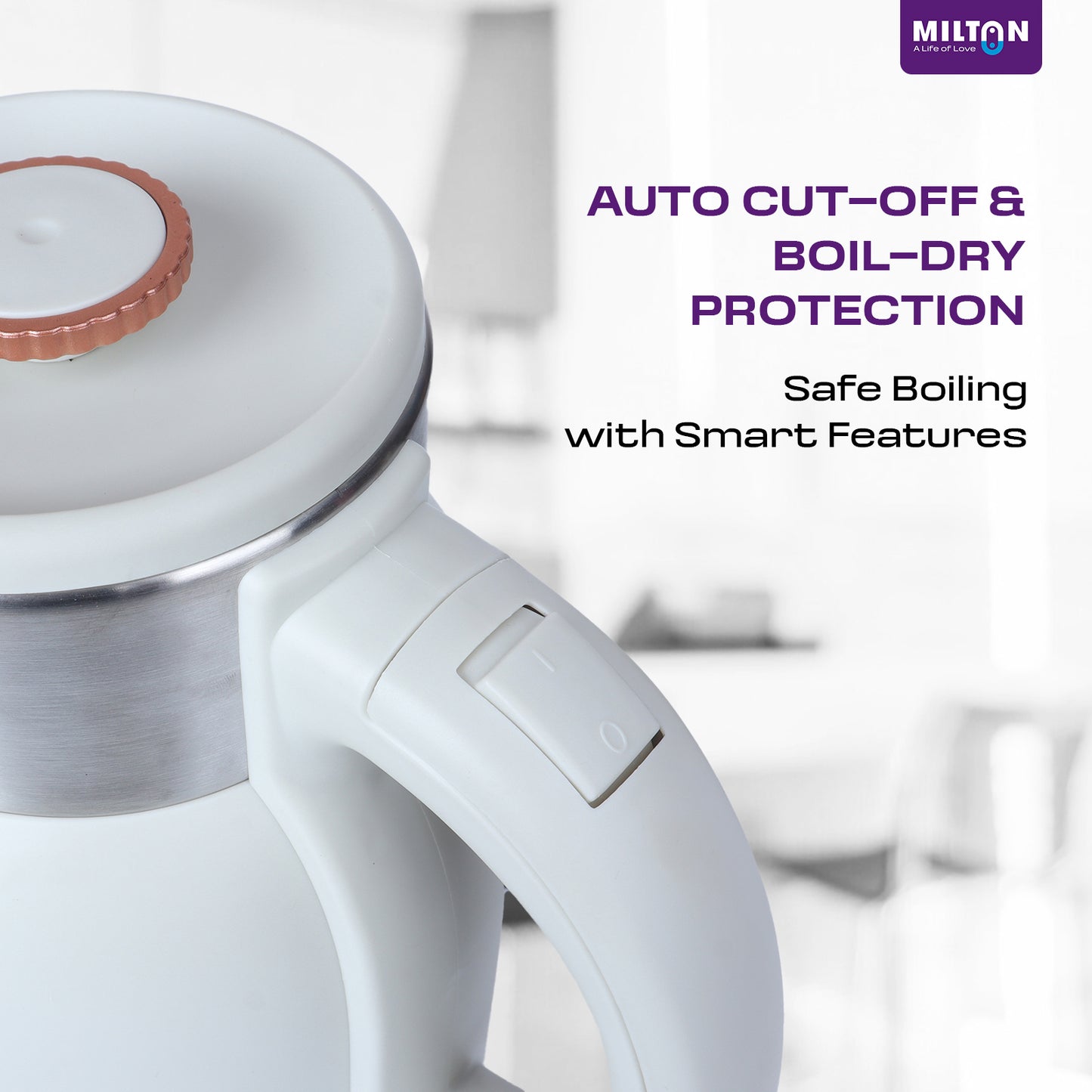 Milton Rapid Cool Touch Kettle 1.8L | 1500 Watts