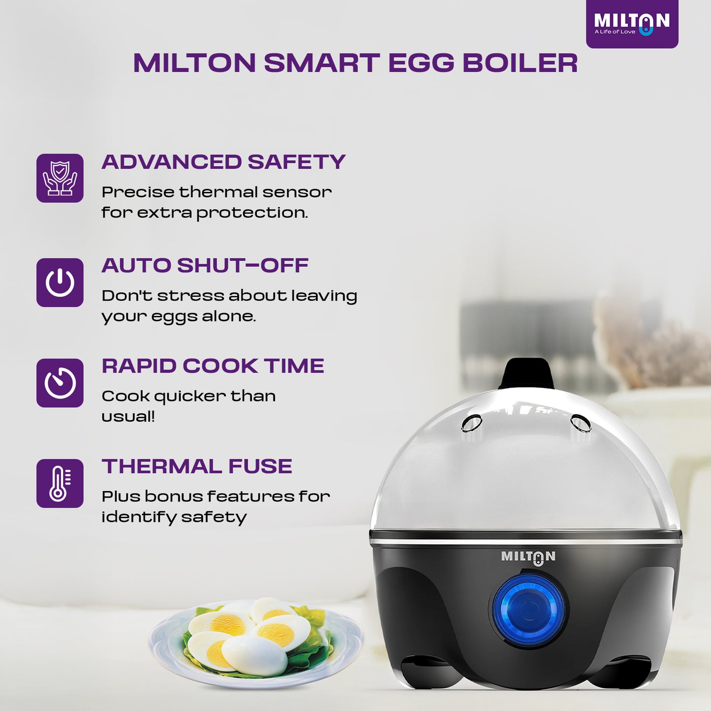 Milton Smart Xpress 7 Egg Boiler