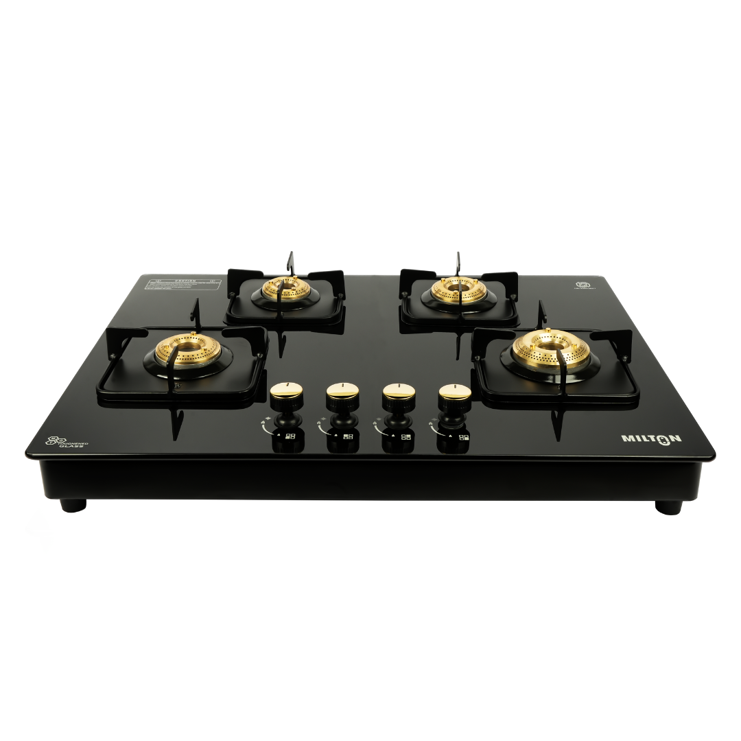 Milton Champion Top Hob Cooktop 4 Burners Gas Stove
