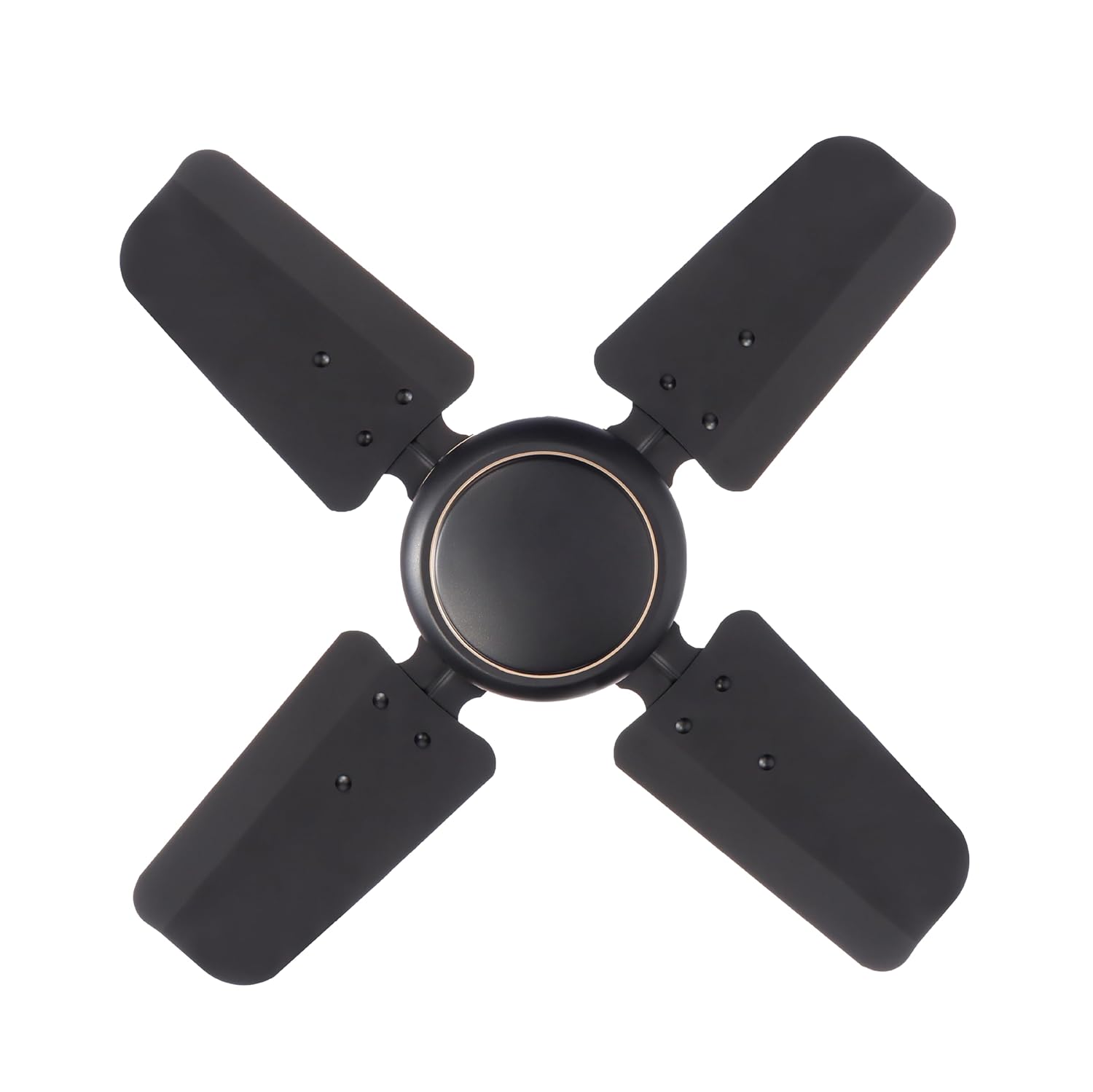 MILTON Brezza 600 mm Ceiling Fans for Home | Energy Efficient Motor | High Air Delivery 600mm ceiling fan | 24 inch High Speed fan ceiling | 2 Yr Warranty | Glossy White