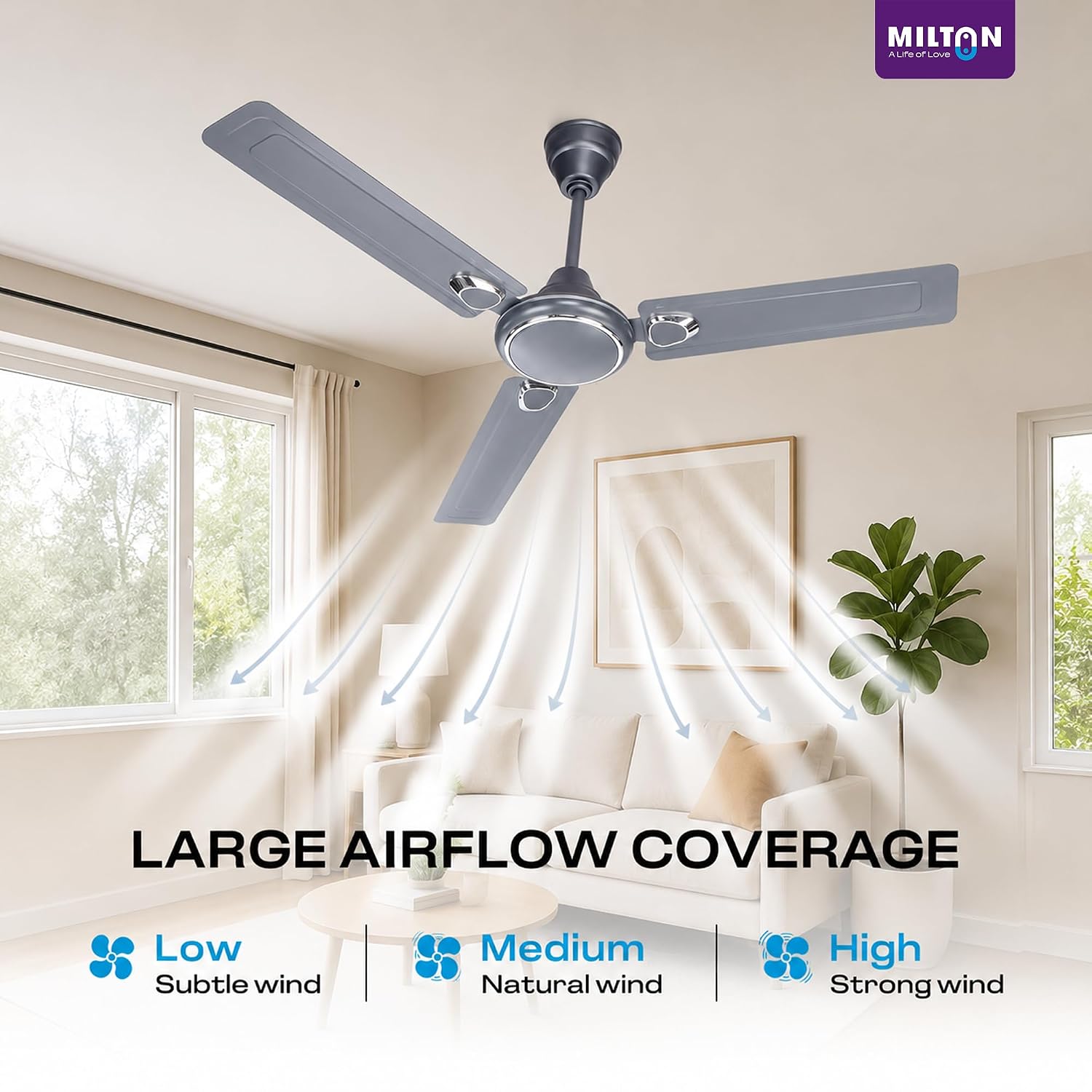 MILTON Brezza 1200mm (48