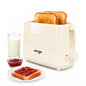 Milton Bread Toaster 2 Slice Auto Pop Up | 7 Level Heating Modes 750 Watts| Auto Shut Off | Removable Crumb Tray | Matt White | 2 Yr Warranty