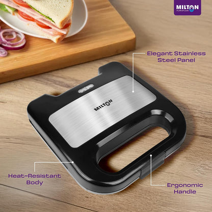 Milton Royal Pro 800W Griller Toaster Sandwich Maker
