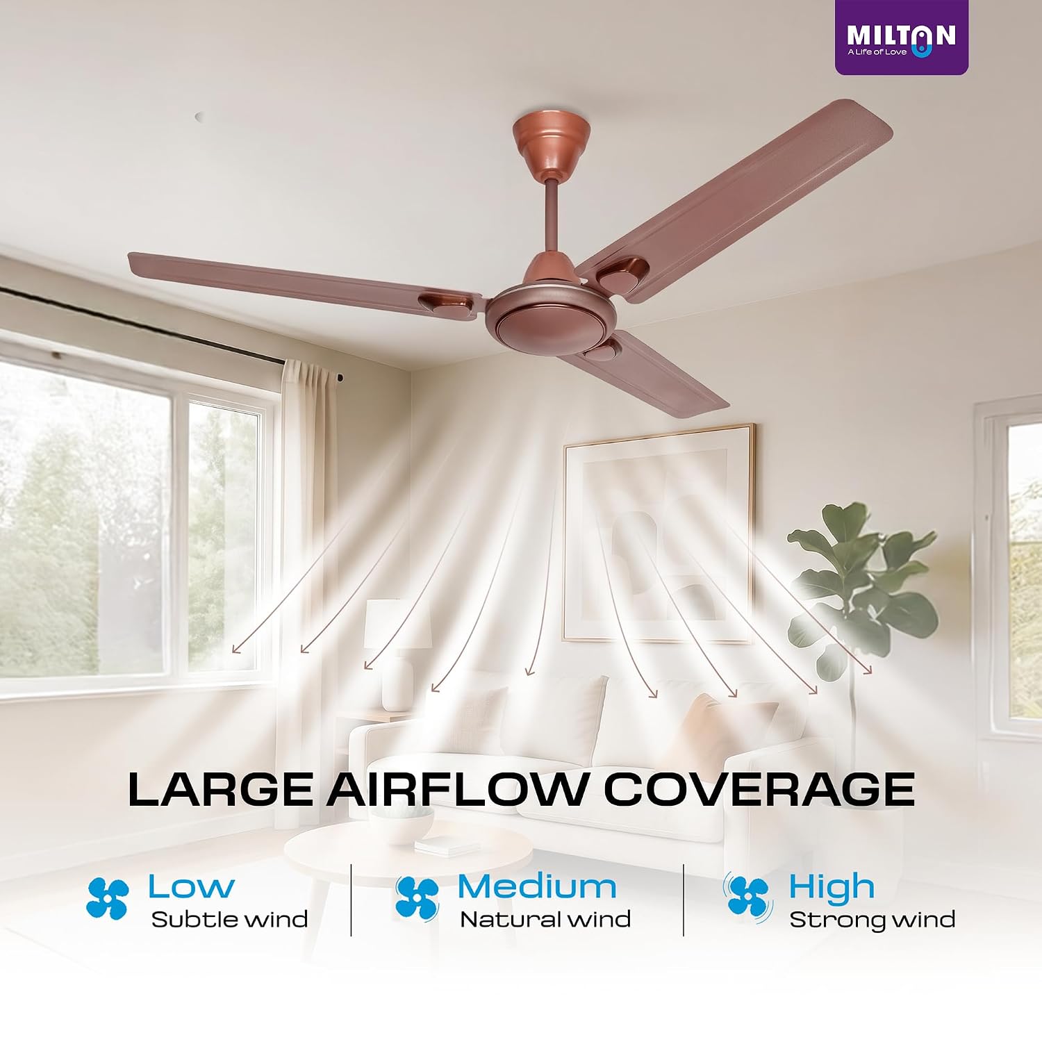 MILTON Brezza 1200mm (48