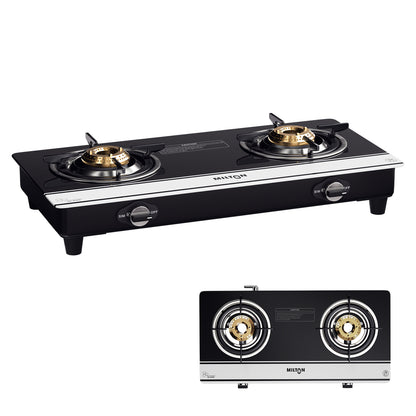 Milton Ignis Pro 2 Burners Auto Ignition Gas Stove