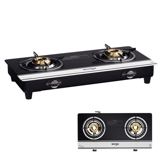 Milton Ignis Pro 2 Burners Auto Ignition Gas Stove
