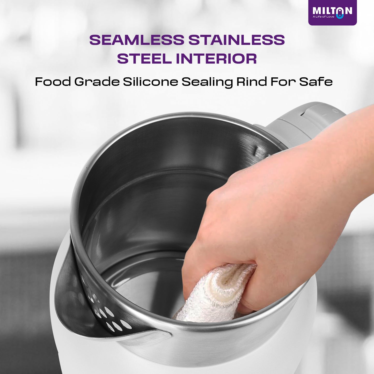 Milton Rapid Cool Touch Kettle 1.8L | 1500 Watts