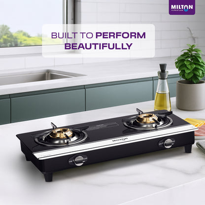 Milton Ignis Pro 2 Burners Auto Ignition Gas Stove