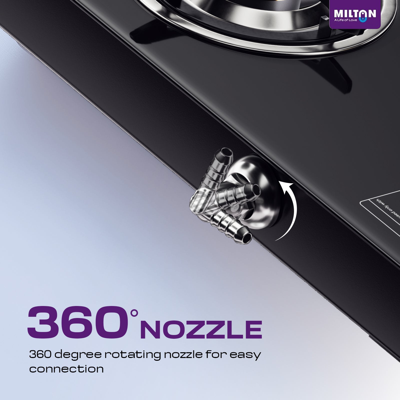 Milton Ignis Pro 2 Burners Auto Ignition Gas Stove