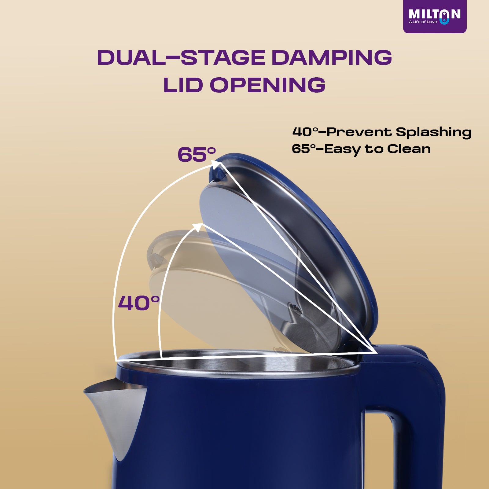 Milton Rapid Cool Touch Kettle 1L | 1500 Watts