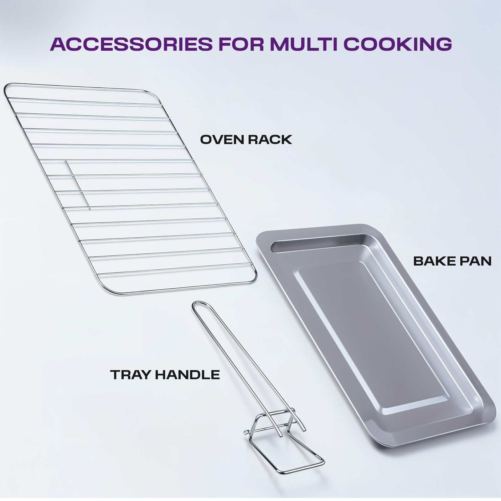 Milton 10L Oven Toaster Griller with heat-resistant glass door and compact stainless steel body.