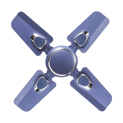 MILTON Brezza 600mm Ceiling Fan with compact 3-blade design in matte finish.